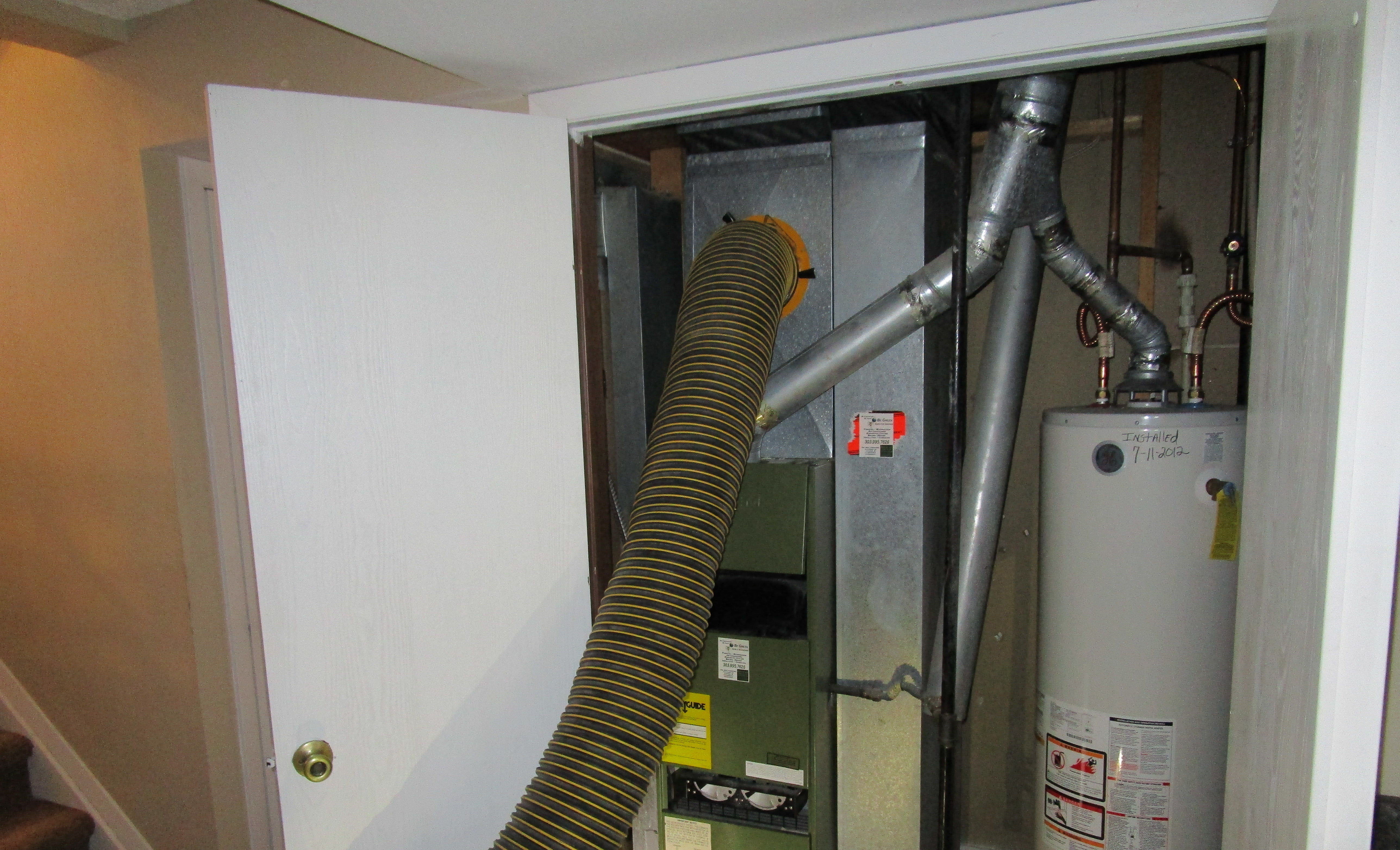 Duct furnace cleaning picture