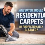 How Often Should Residential Carpets Be Professionally Cleaned?