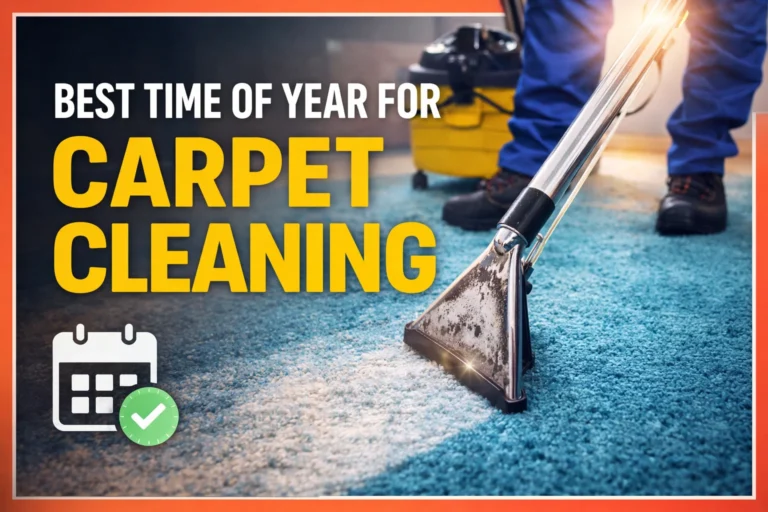 Best Time of Year for Carpet Cleaning: Seasonal Guide
