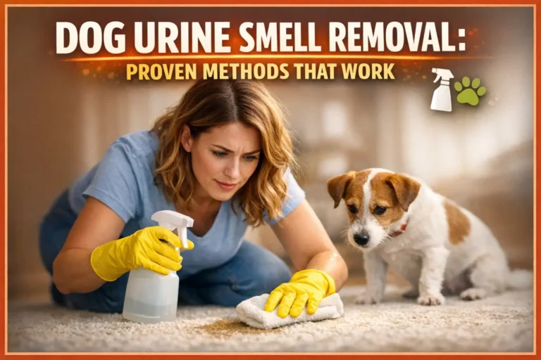 Dog Urine Smell Removal: Proven Methods That Work