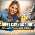 Carpet Cleaning Guide: DIY and Deep Cleaning Options