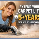 Extend Your Carpet Life 5+ Years with Deep Steam Cleaning