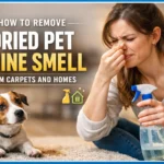 How to Remove Dried Pet Urine Smell From Carpets and Homes