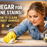 Vinegar for Urine Stains: How to Clean Without Damage