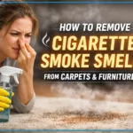 How to Remove Cigarette Smoke Smell from Carpets & Furniture
