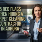 5 Red Flags When Hiring a Carpet Cleaning Contractor in Aurora