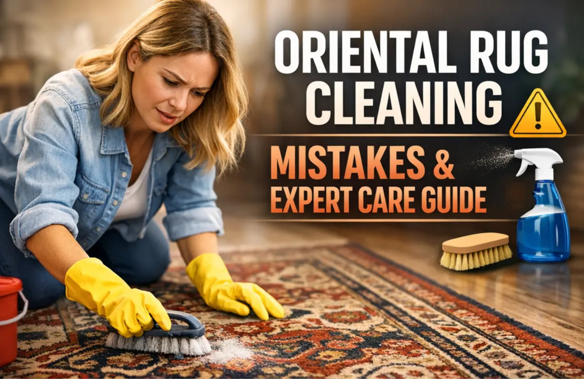 Oriental Rug Cleaning Mistakes & Expert Care Guide