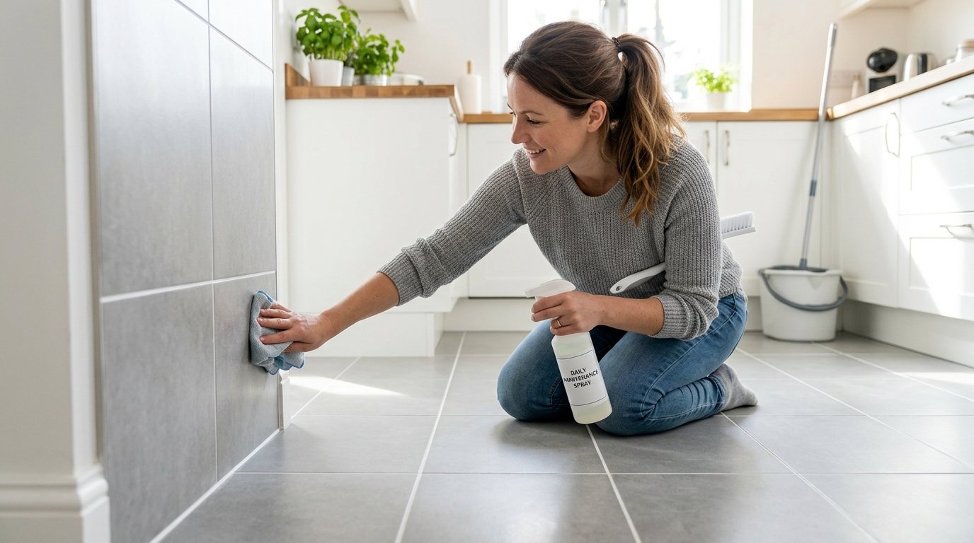 Grout Cleaning After Professional Cleaning