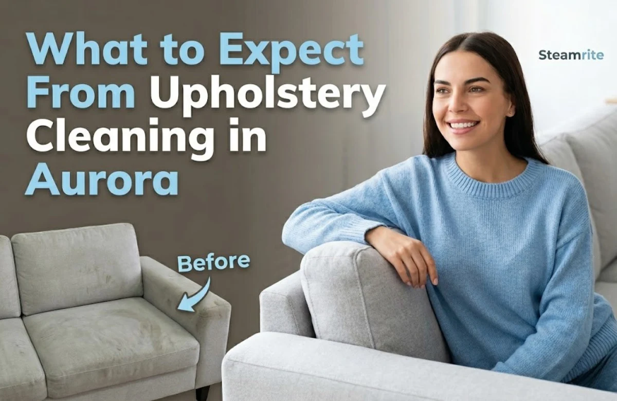 What to Expect From Upholstery Cleaning in Aurora