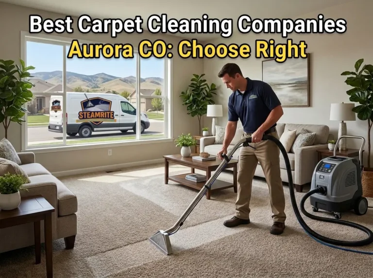 Best Carpet Cleaning Companies Aurora CO: How to Choose the Right One