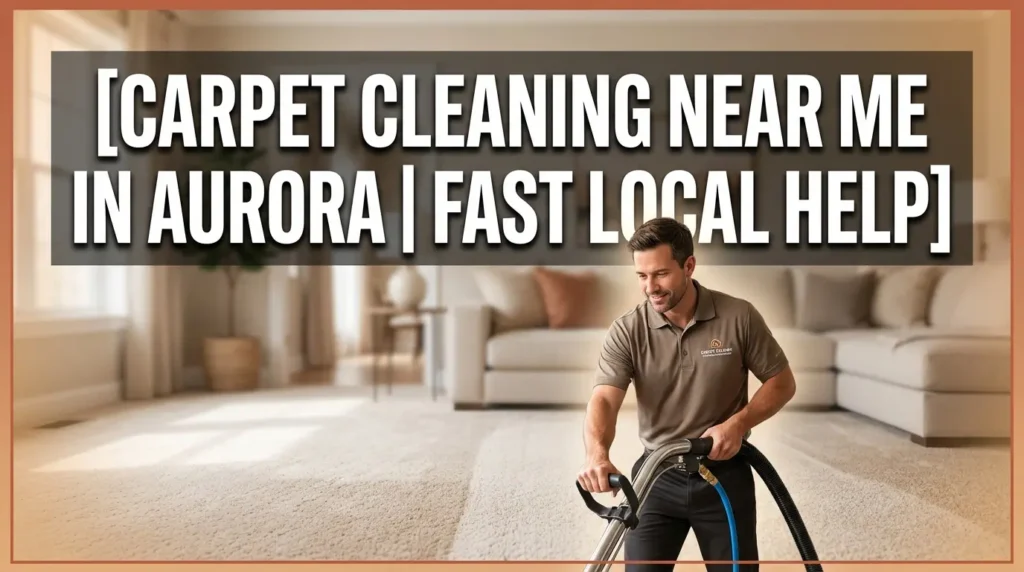 Carpet Cleaning Near Me in Aurora
