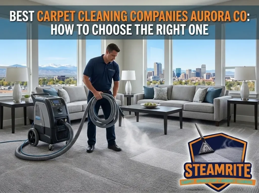 Best Carpet Cleaning Companies Aurora CO: How to Choose the Right One