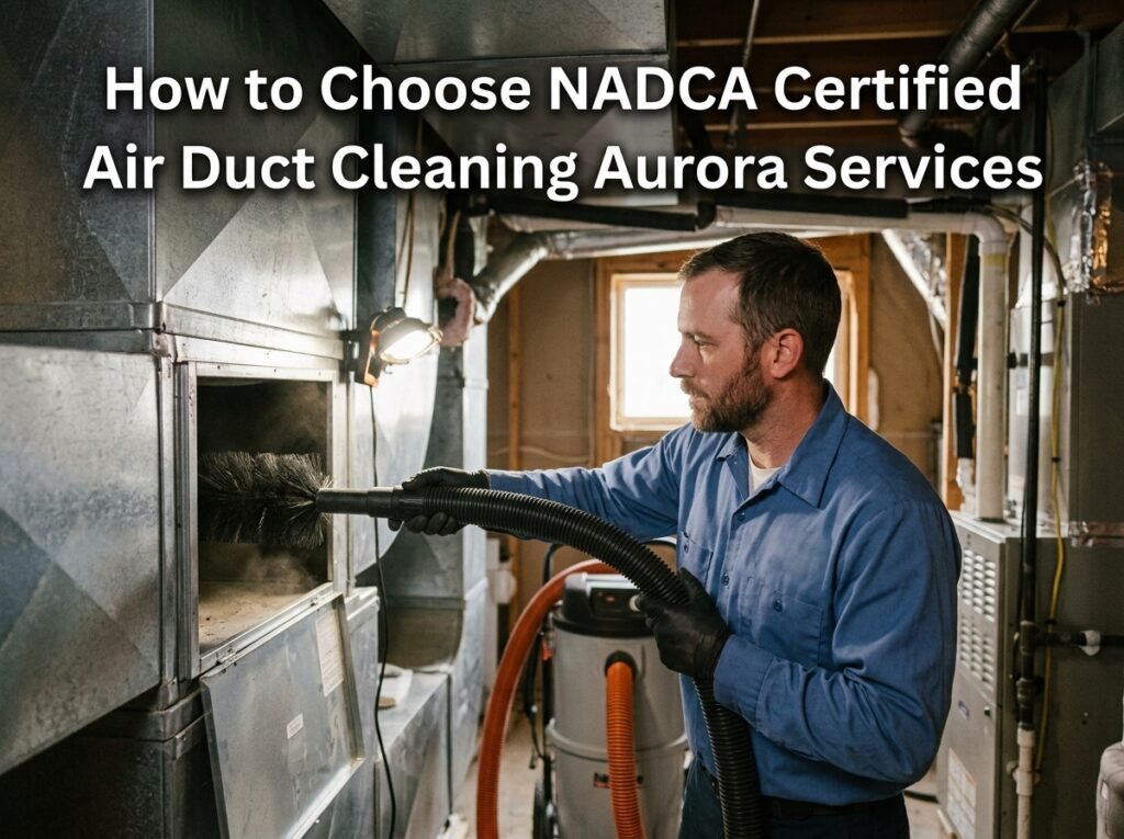 How to Choose NADCA Certified Air Duct Cleaning Aurora Services