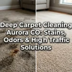 Deep Carpet Cleaning Aurora CO: Stains, Odors & High Traffic Solutions