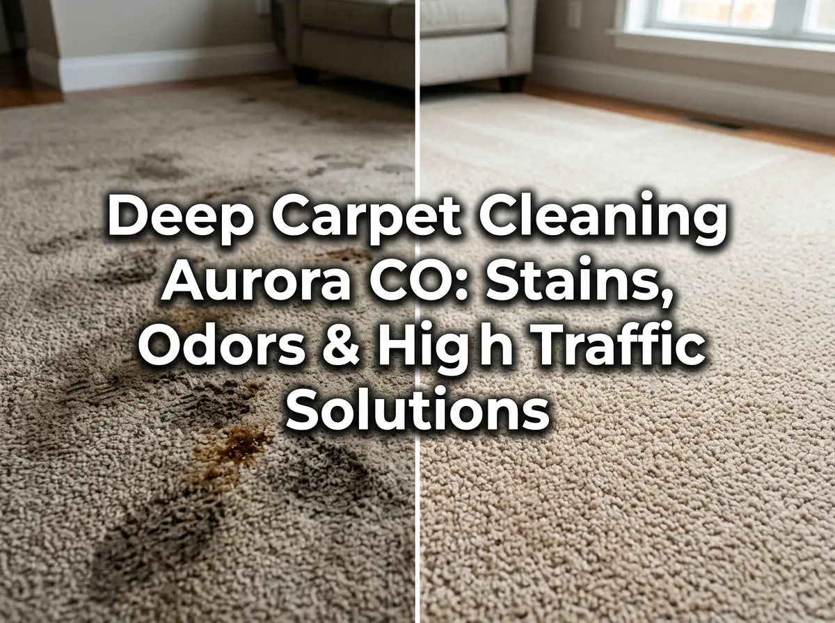 Deep Carpet Cleaning Aurora CO
