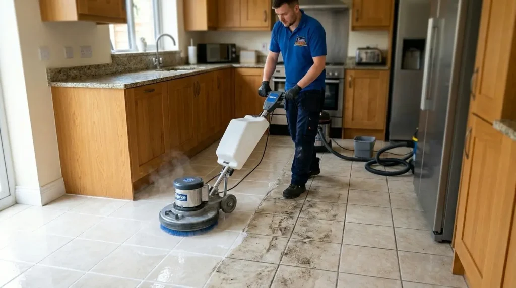 Professional Tile and Grout Cleaning vs DIY