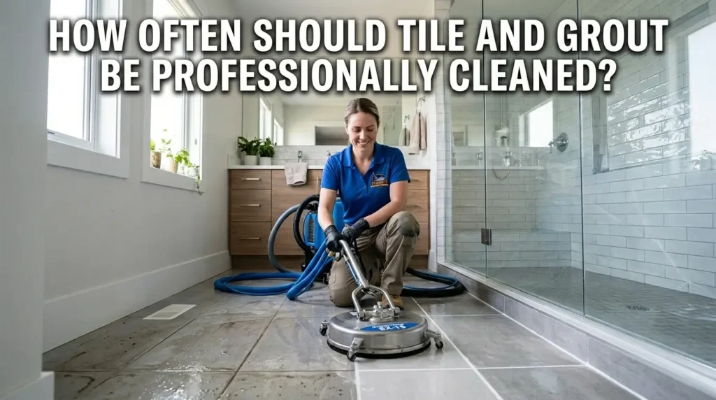Tile and Grout Be Professionally Cleaned