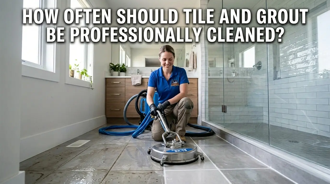Tile and Grout Be Professionally Cleaned