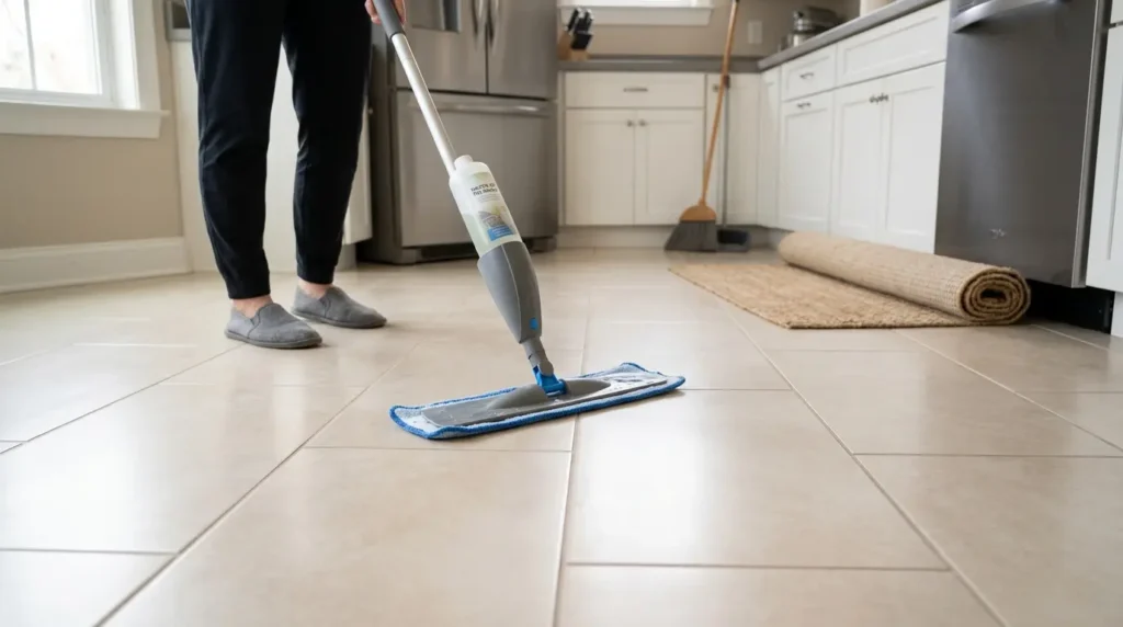 Maintain Clean Tile Floors
