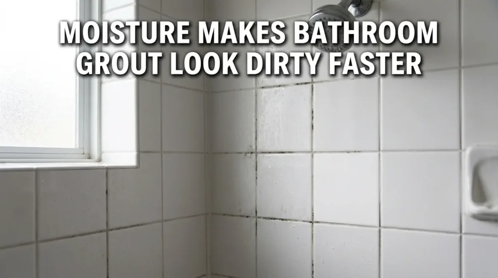why does grout get dirty again