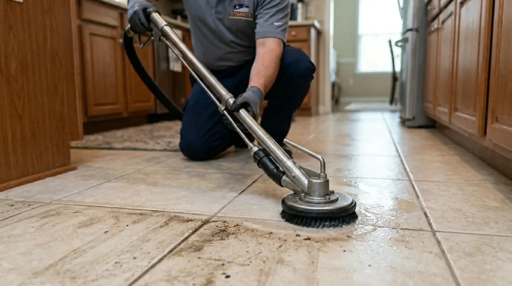 Professional Tile and Grout Cleaning vs DIY