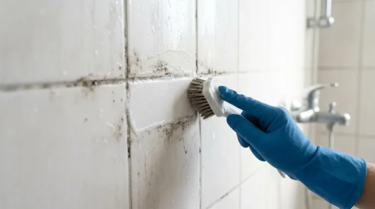How to Remove Mold and Mildew From Shower Grout