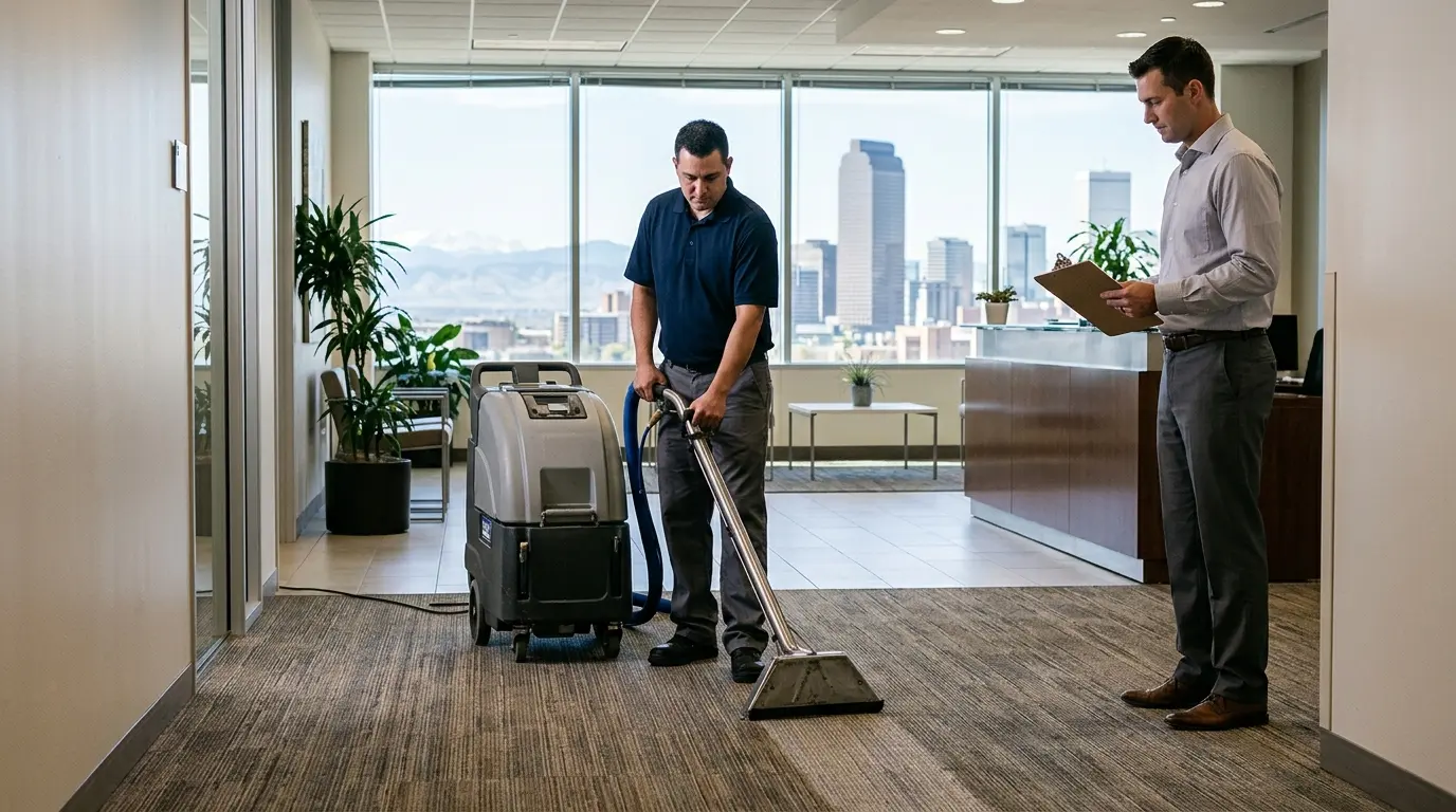 Commercial Carpet Cleaning Checklist for Denver Offices and Property Managers