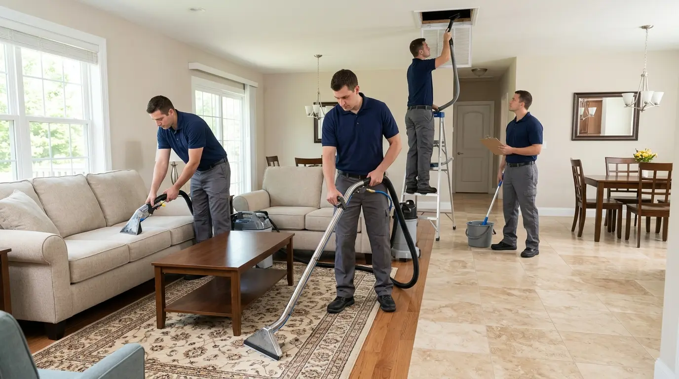 Complete Home Cleaning Checklist Carpet, Upholstery, Air Ducts & Tile Maintenance Guide