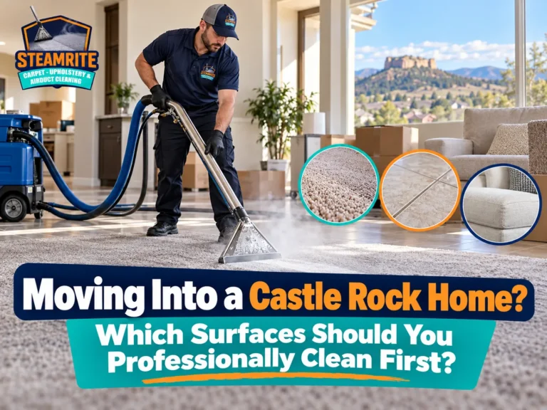 Moving Into a Castle Rock Home? Which Surfaces Should You Professionally Clean First?