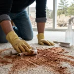 How to Remove Red Clay Carpet Stains in Parker, CO