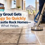 Why Grout Gets Dingy So Quickly in Castle Rock Homes—and What Helps
